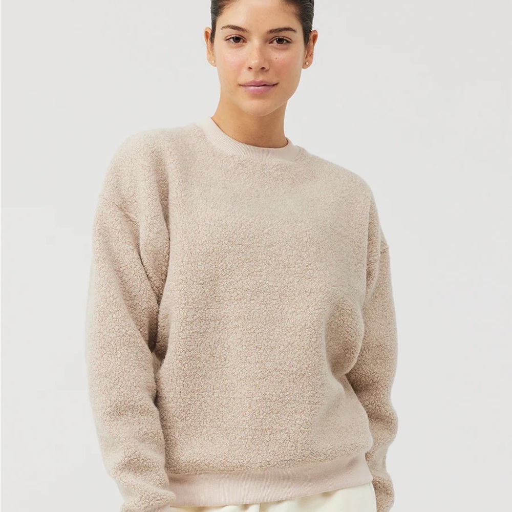 Outdoor voices mega fleece crewneck